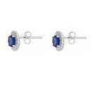 Brinco de Prata com Zircônia -  68304