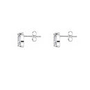 Brinco de Prata com Zircônia - 68340