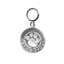 Berloque de Prata Pata de Cachorro - 44830